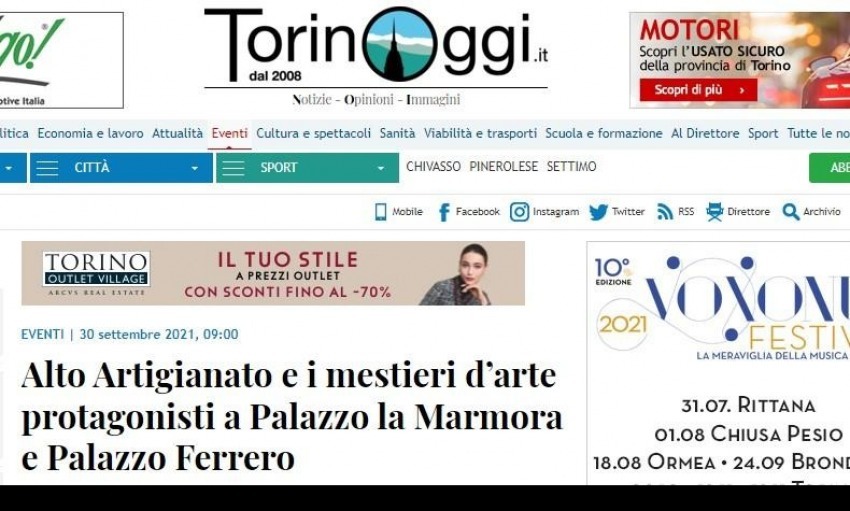 Parlano di noi...30 Settembre 2021